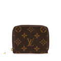 Louis Vuitton Brown Pvc Leather Coin Purse/Coin Case