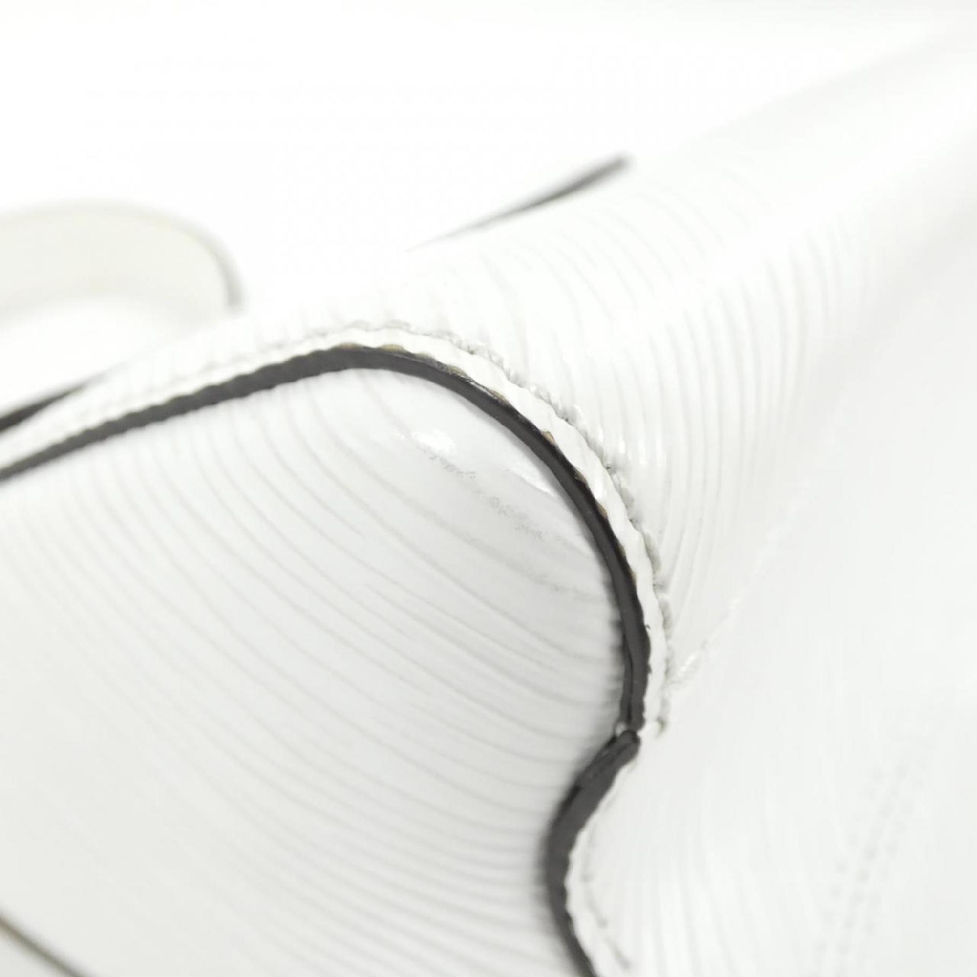 Louis Vuitton Blanc Leather Shoulder Bag