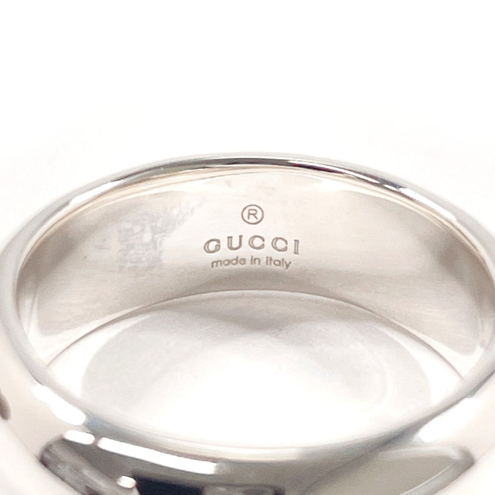 Gucci Silver Silver 925 Band Ring (Pre-Owned)