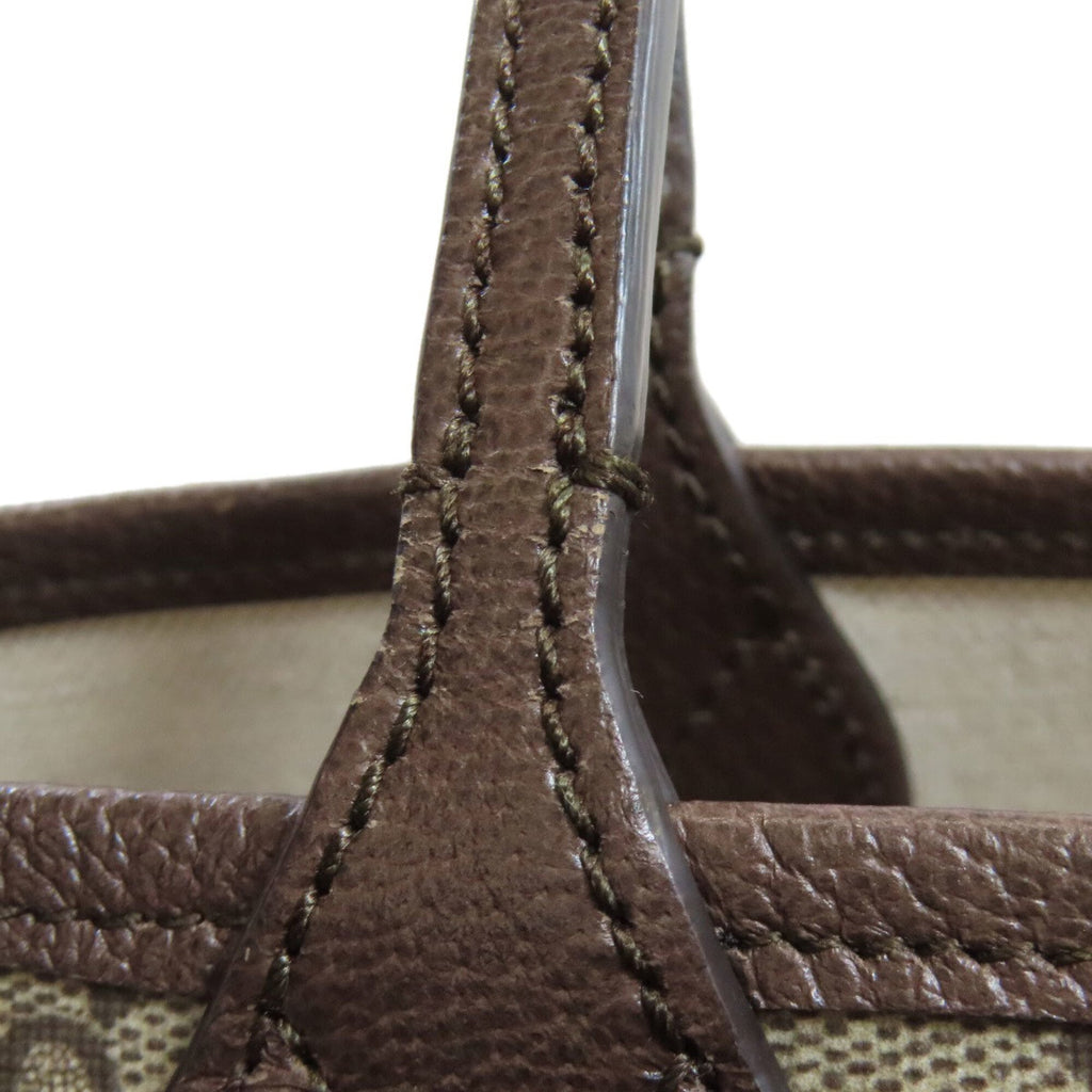 Gucci Brown Pvc Handbag (Pre-Owned)