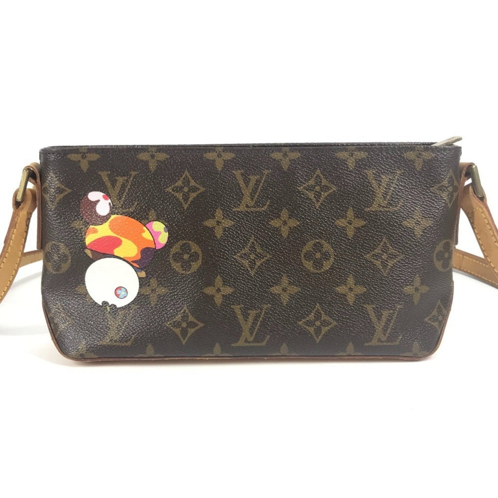 Louis Vuitton Brown Monogram Panda Multi-Color Monogram Pochette Shoulder Bag