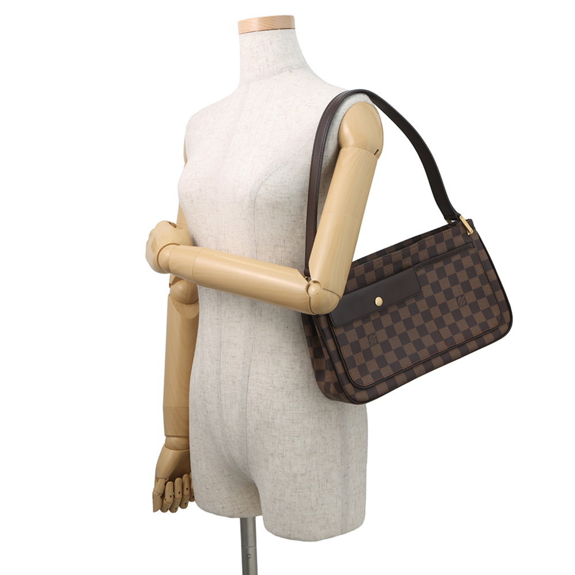 Louis Vuitton Red Color Damier Canvas Shoulder Bag