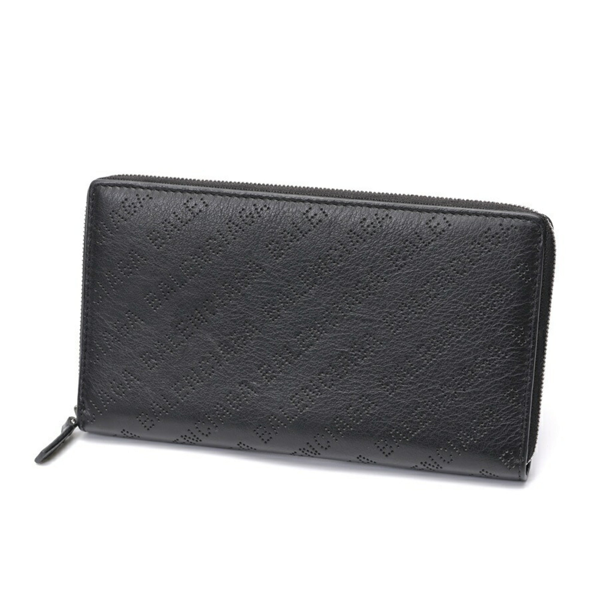 Balenciaga Black Leather Coin Purse/Coin Case