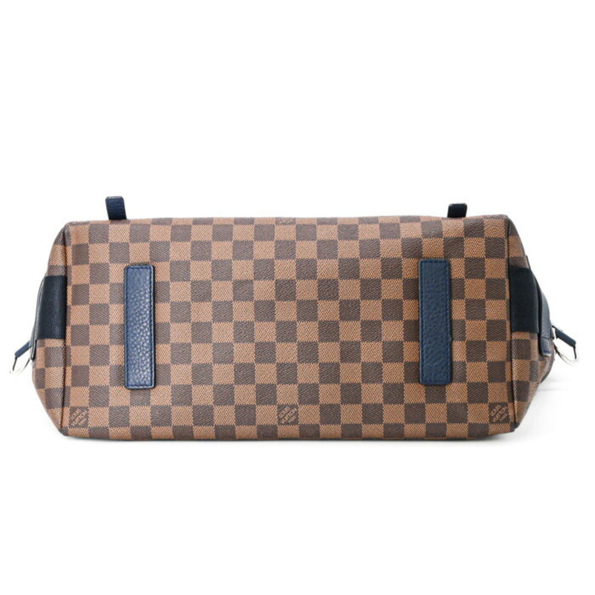Louis Vuitton Brown Damier Canvas Dark Navy Shoulder Bag