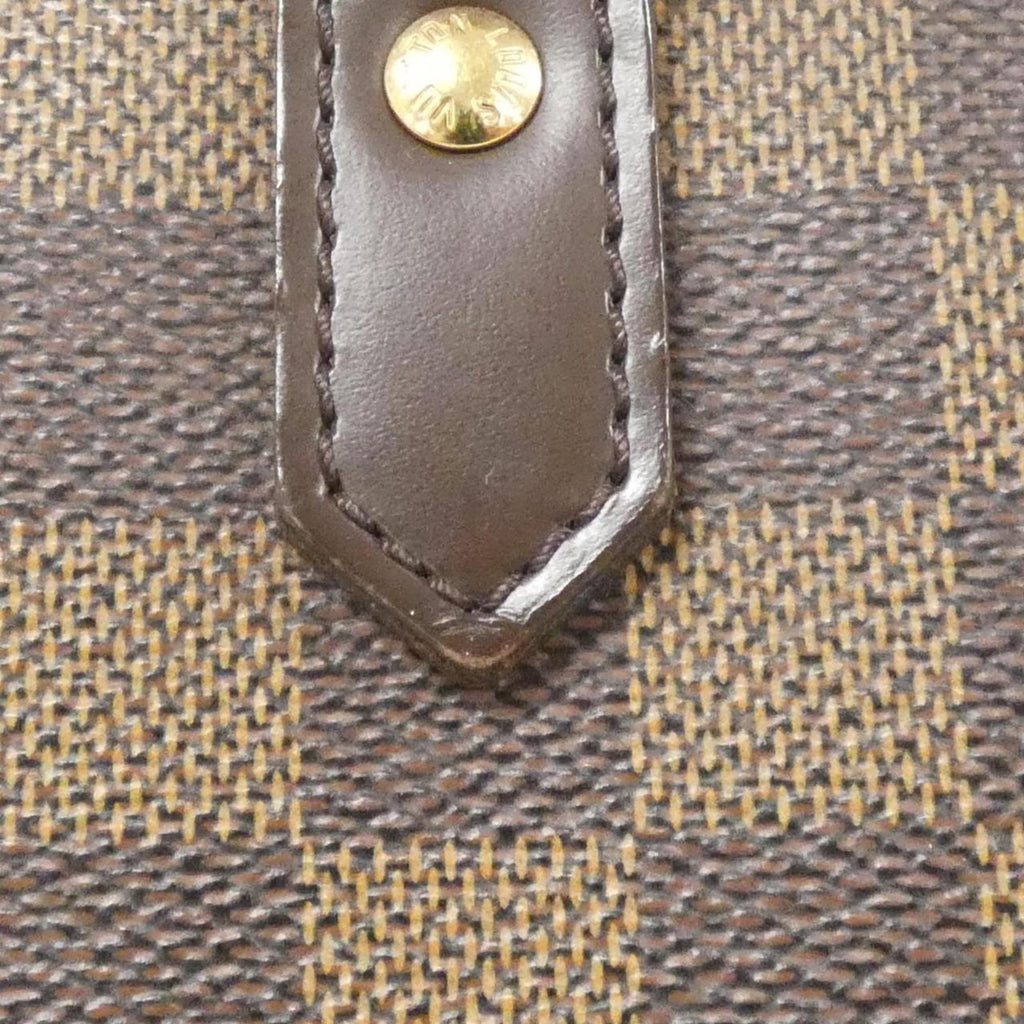 Louis Vuitton Brown Coated Canvas Handbag