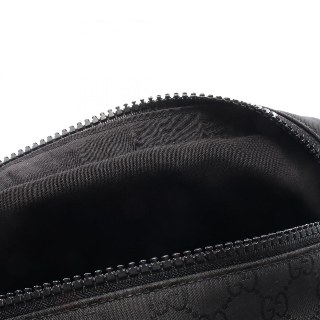 Gucci Black Nylon Leather Fanny Pack (Pre-Owned)