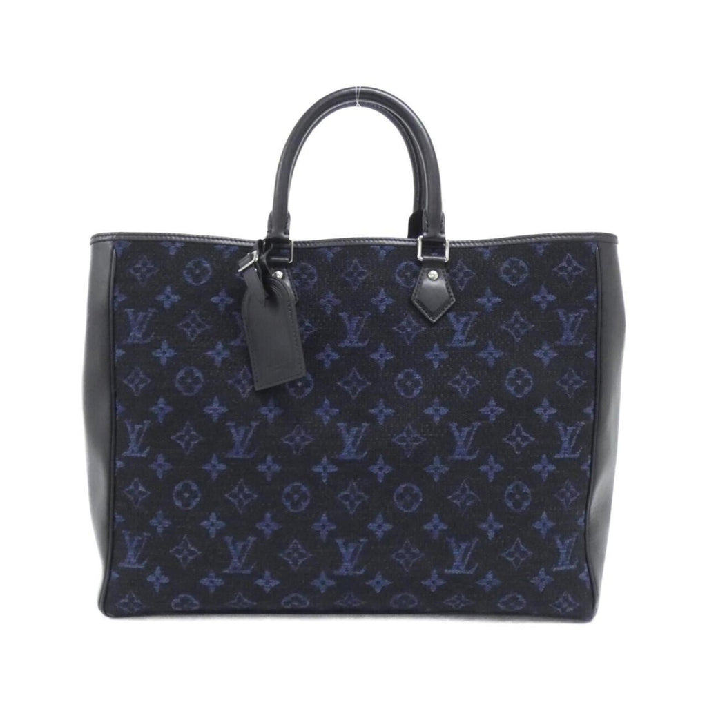 Louis Vuitton Blue Cobalt Jacquard Leather Handbag