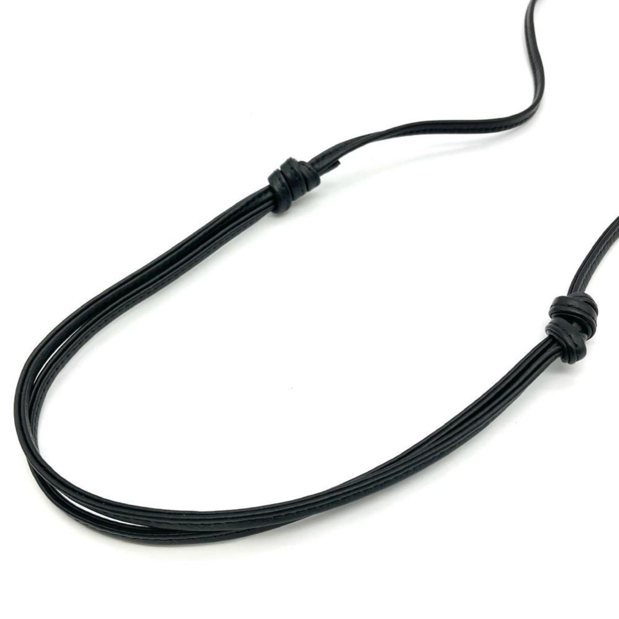 Celine Black Leather Shoulder Bag