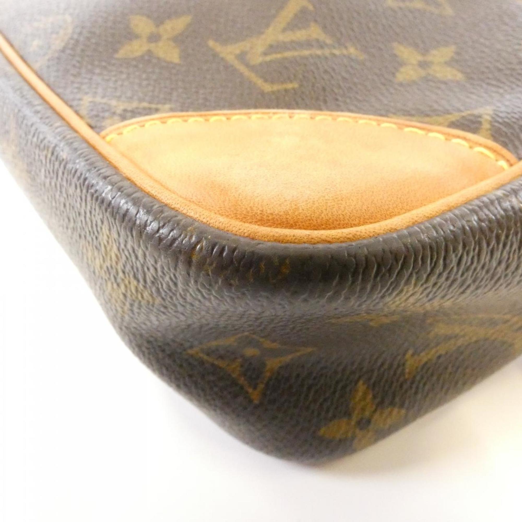 Louis Vuitton Marron Coated Canvas Shoulder Bag