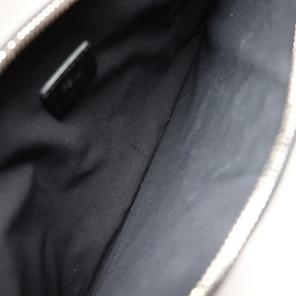 Fendi Black Multi-Color Leather Clutch Bag Handbag Pouch