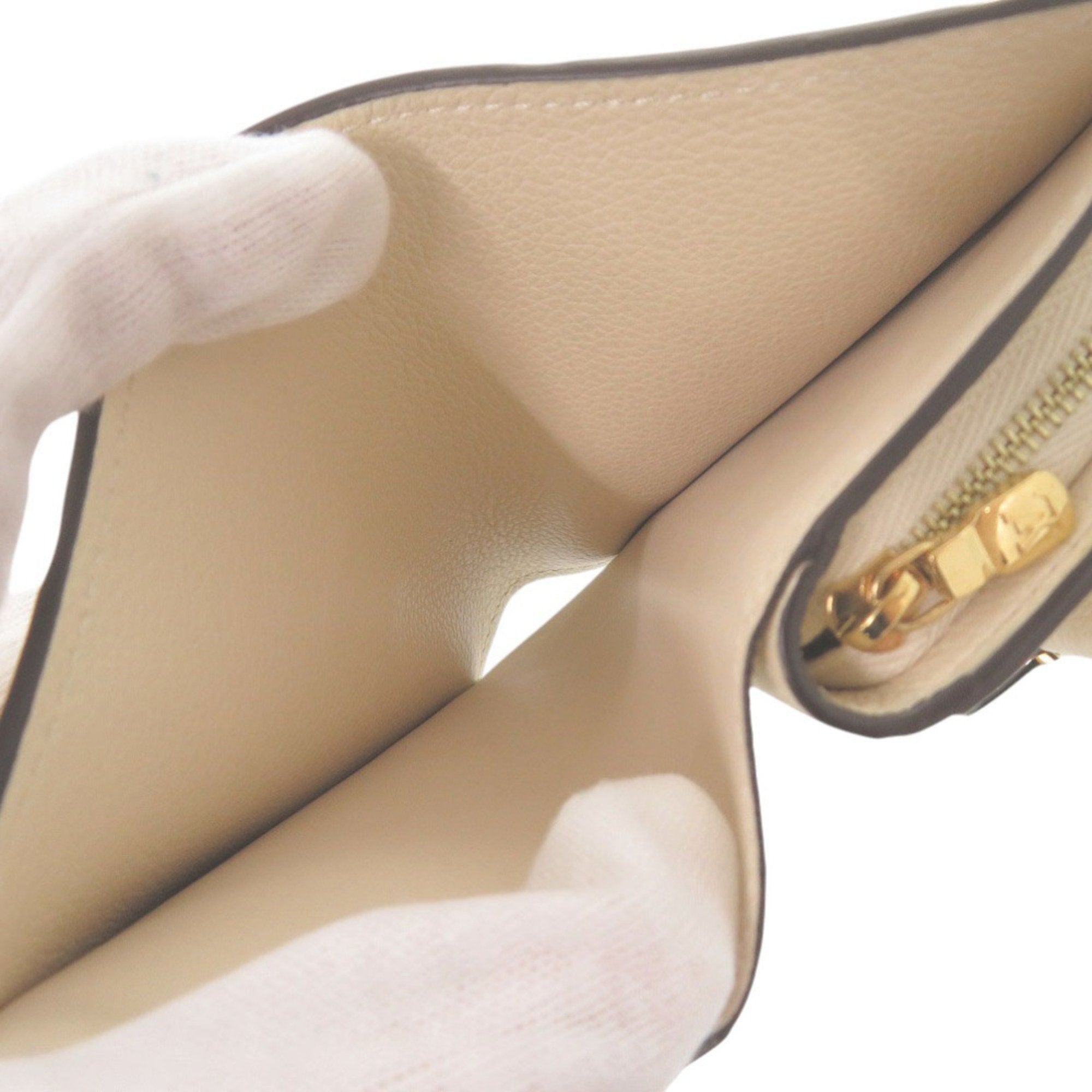 Louis Vuitton Monogram Empreinte Gold Monogram White Monogram Empreinte Wallet (Tri-Fold)