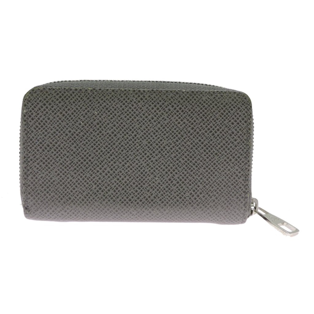 Louis Vuitton Gray Taiga Leather Coin Purse/Coin Case