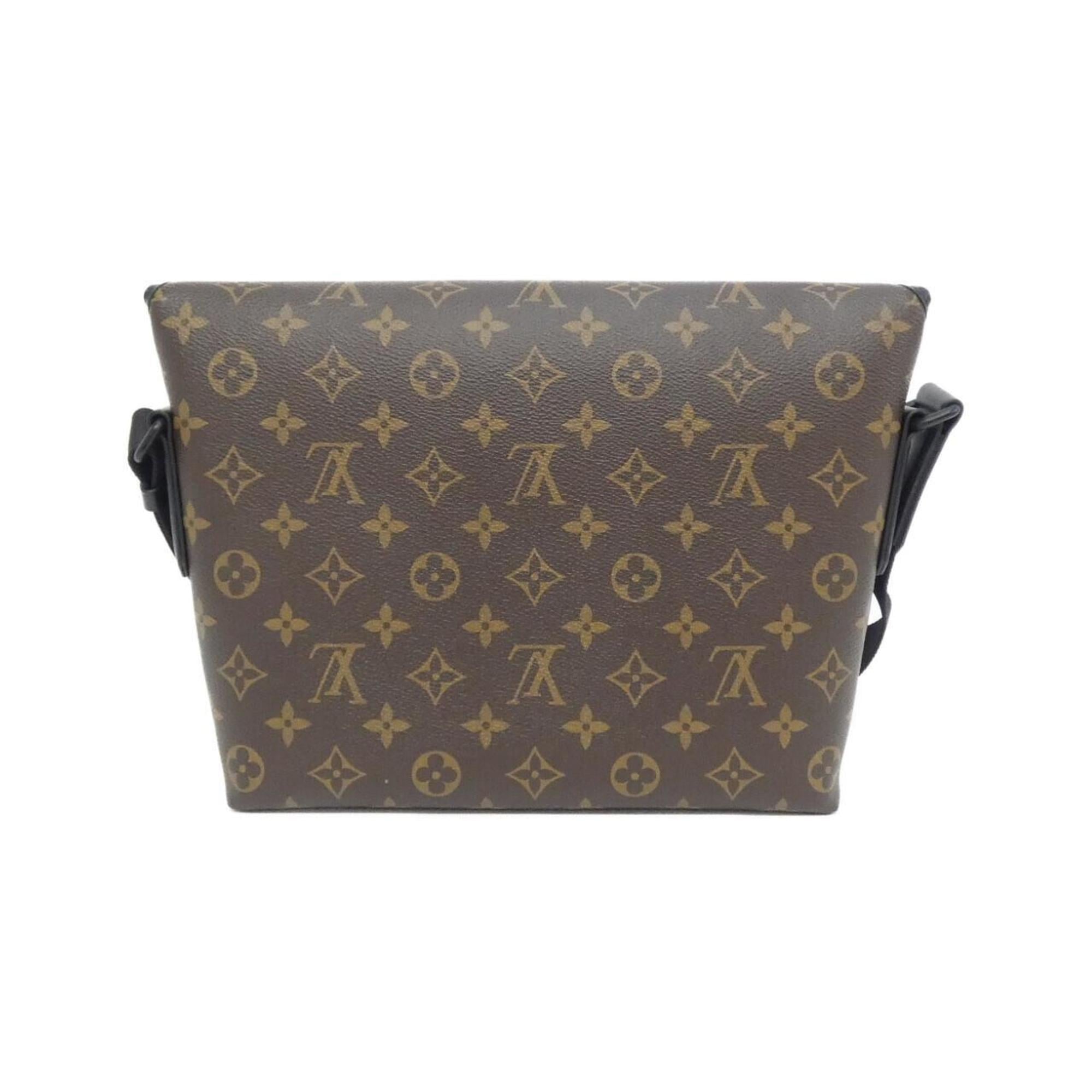 Louis Vuitton Marron Coated Canvas Shoulder Bag