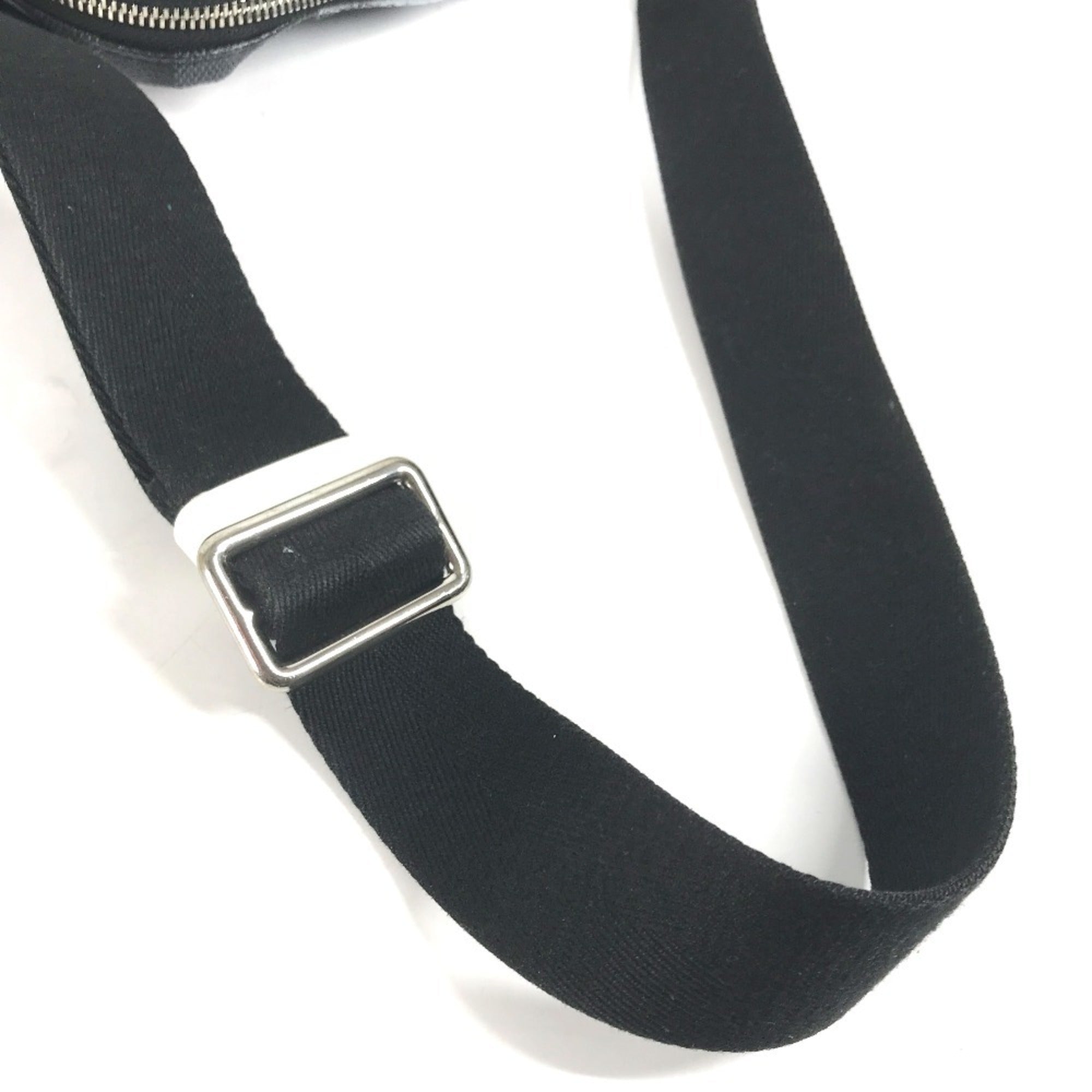 Louis Vuitton Black Galle Gray Canvas Shoulder Bag Sling Bag