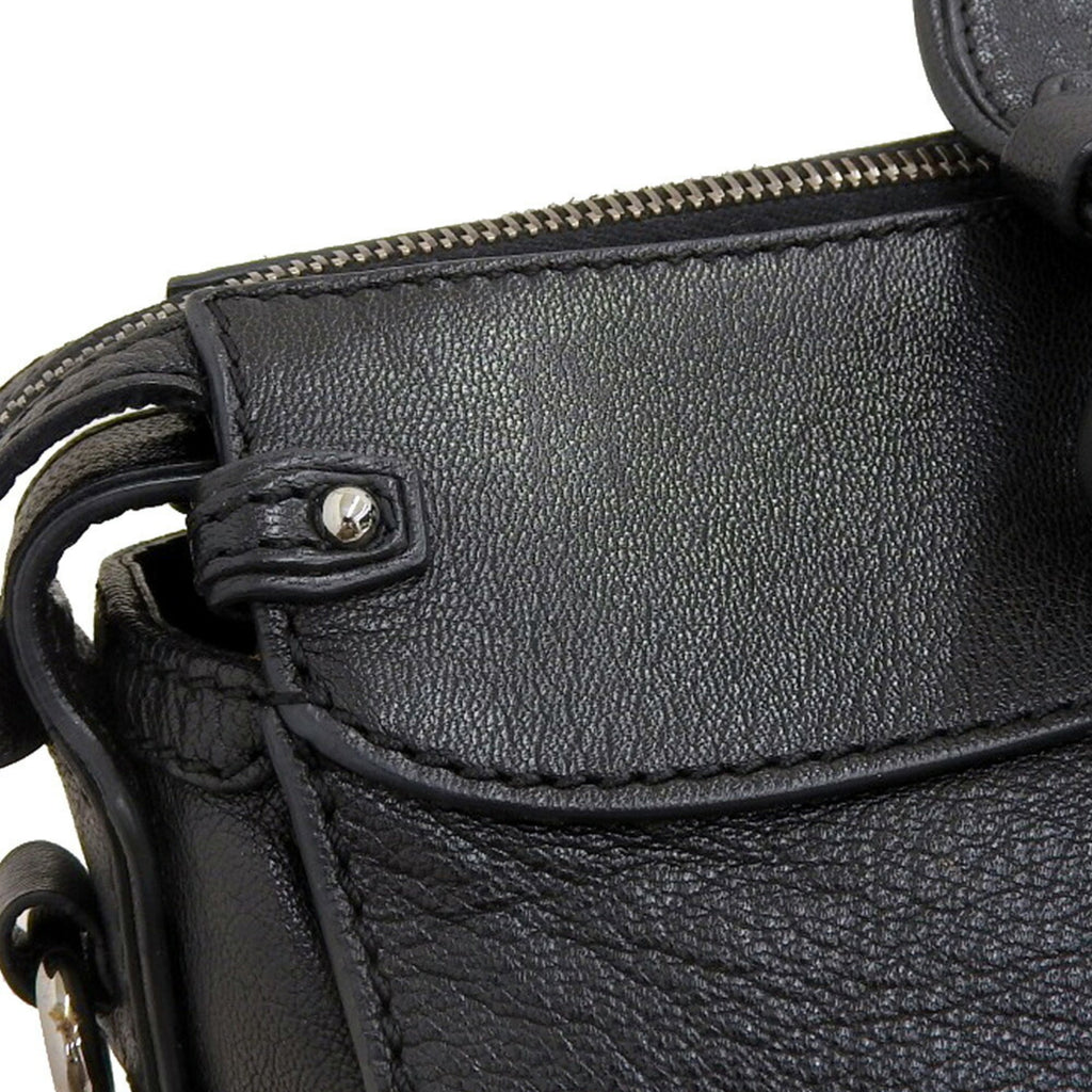 Celine Black Leather Handbag Shoulder Bag