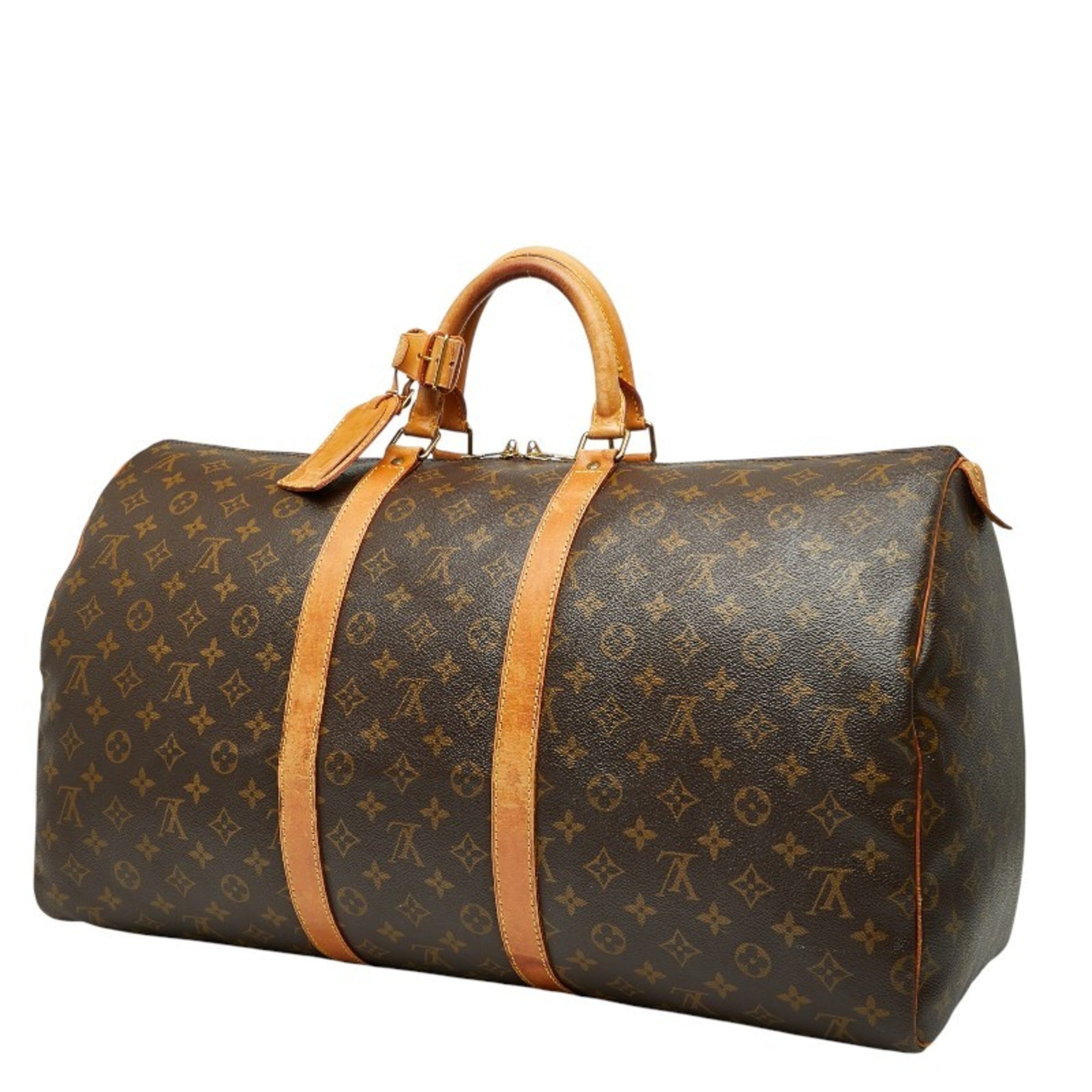 Louis Vuitton Brown Monogram Monogram Boston Bag