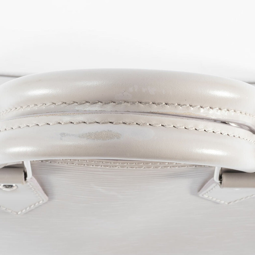 Louis Vuitton Gray Epi Leather Handbag