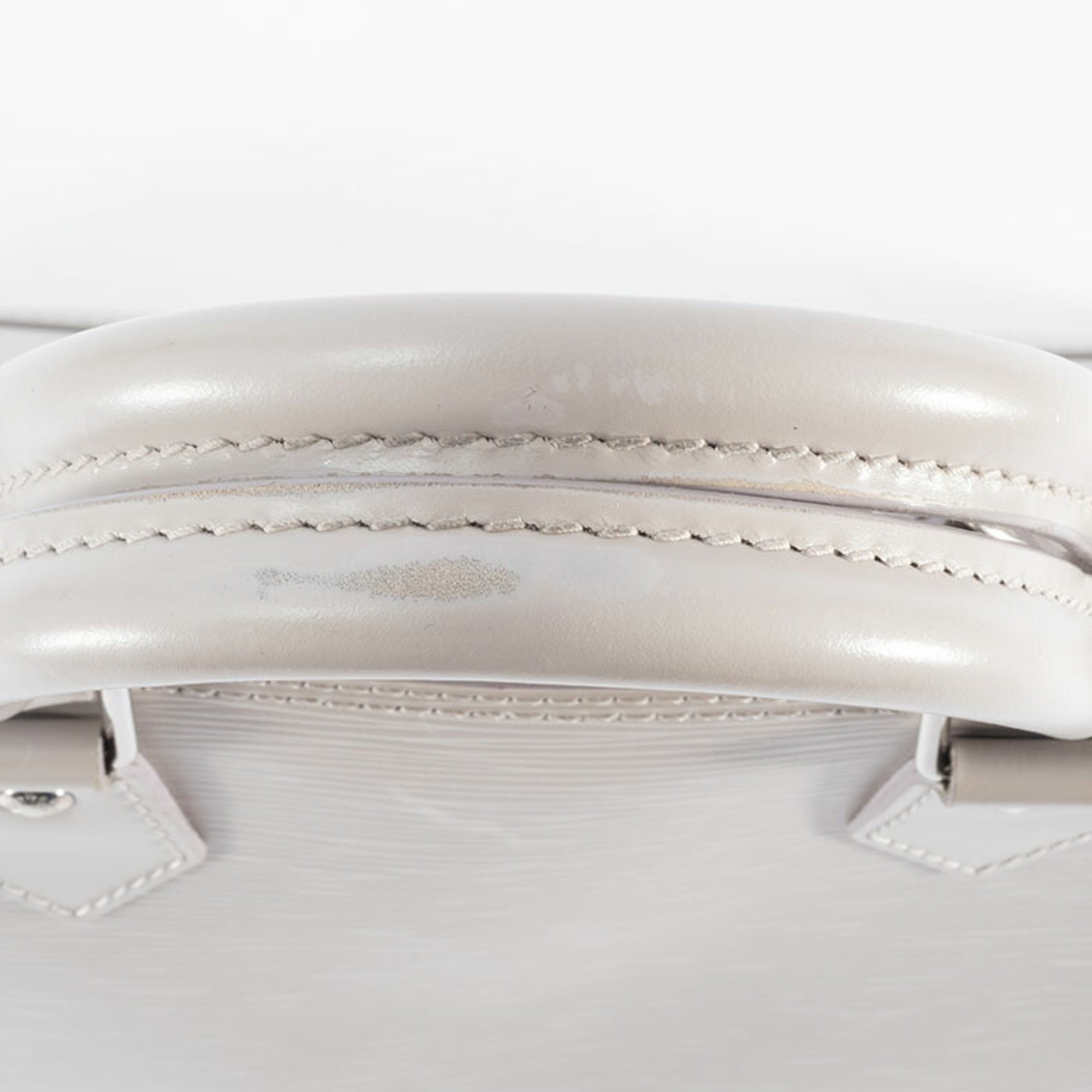 Louis Vuitton Gray Epi Leather Handbag