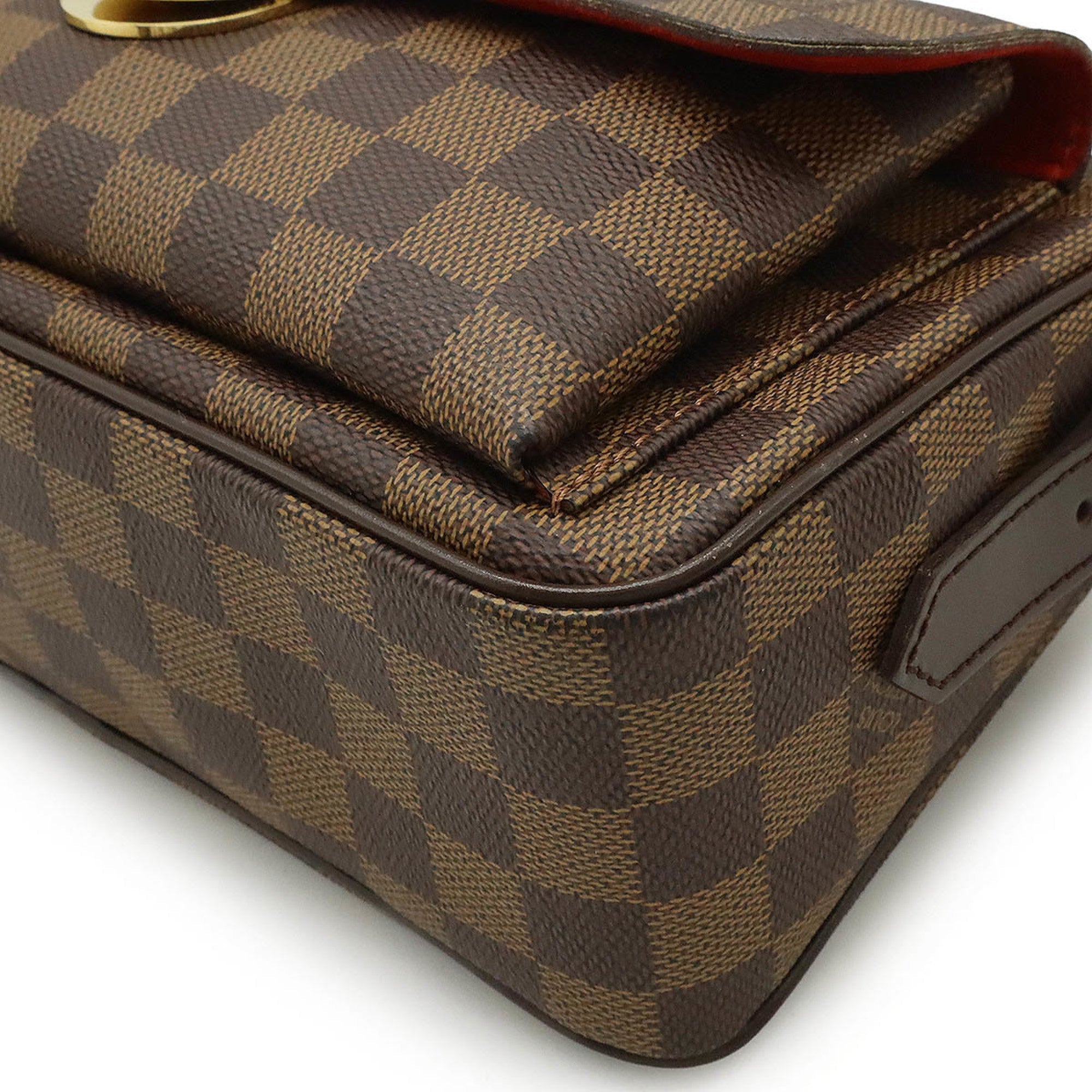 Louis Vuitton Brown Damier Canvas Pvc Shoulder Bag