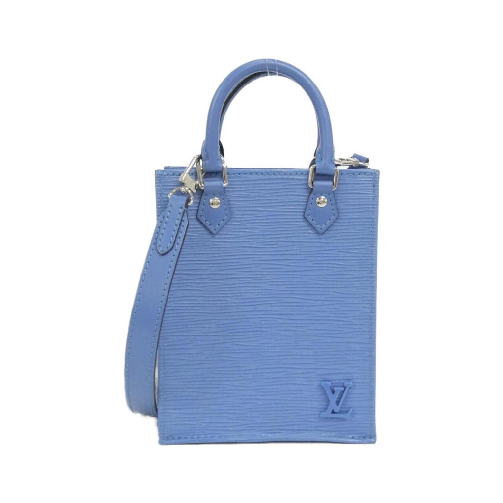 Louis Vuitton Blue Leather Handbag