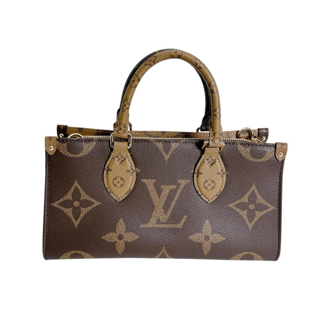 Louis Vuitton Brown Monogram Pouch Tote Bag