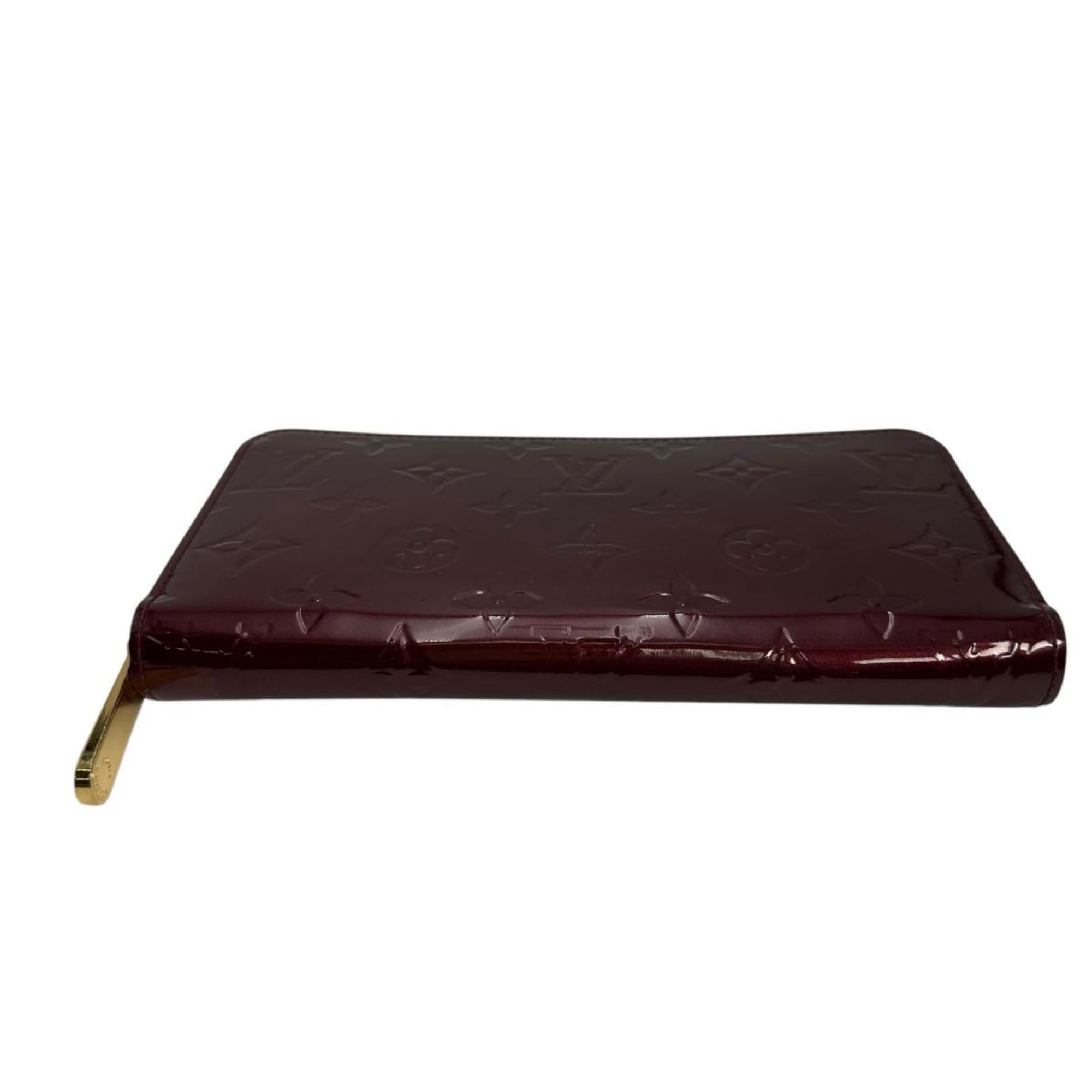 Louis Vuitton Monogram Vernis Magenta Monogram Vernis Long Wallet
