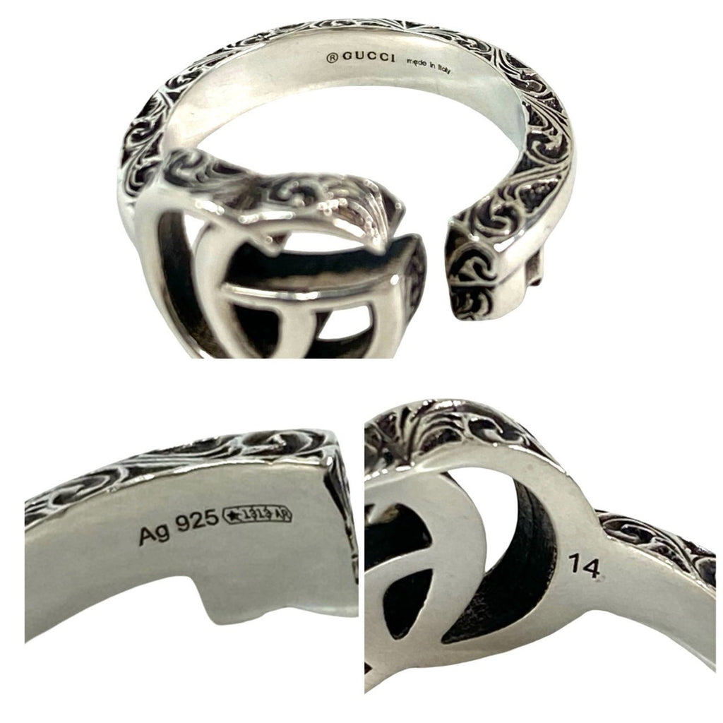 Gucci Silver Silver 925 Band Ring (Pre-Owned)