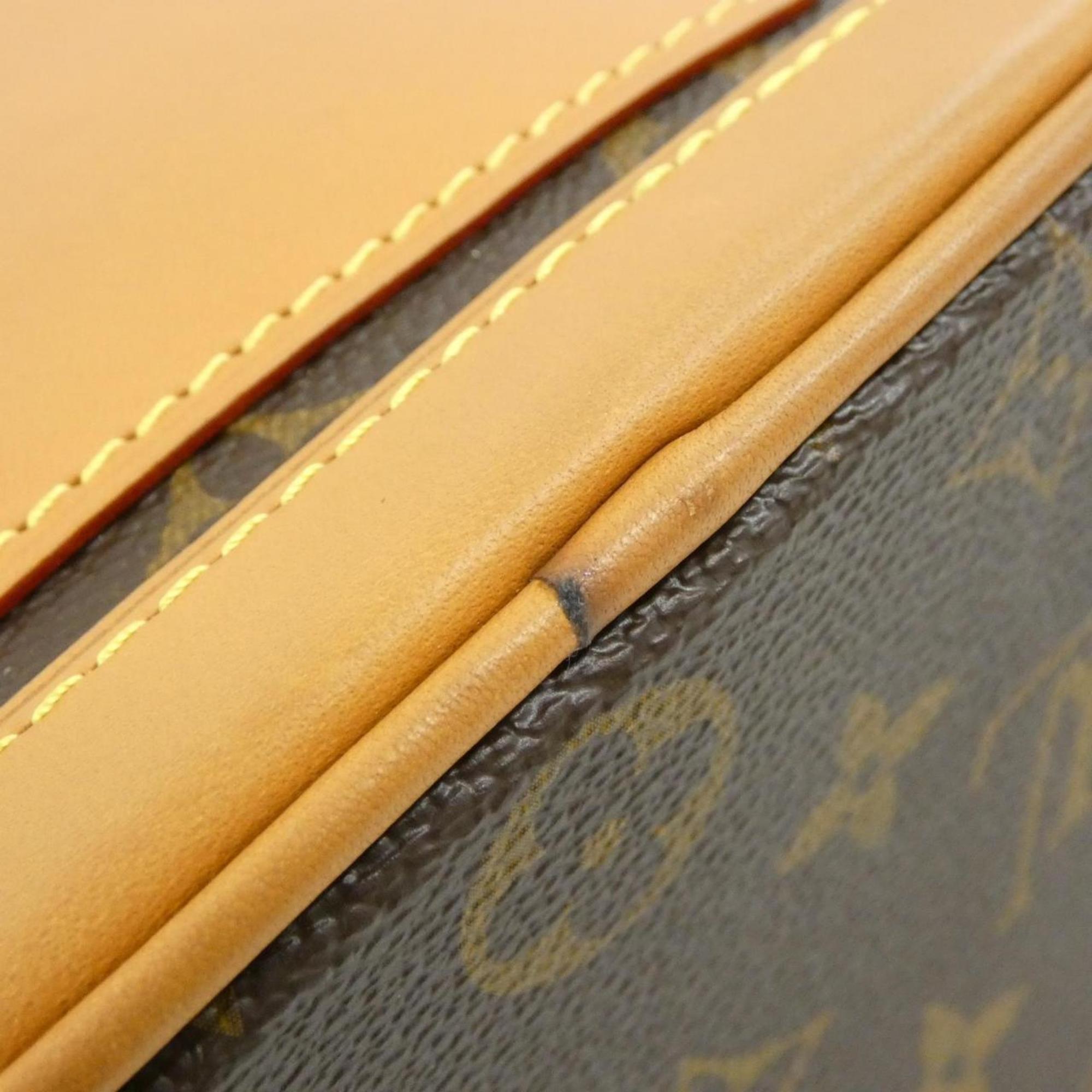 Louis Vuitton Marron Coated Canvas Shoulder Bag