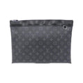 Louis Vuitton Black Coated Canvas Handbag Pochette