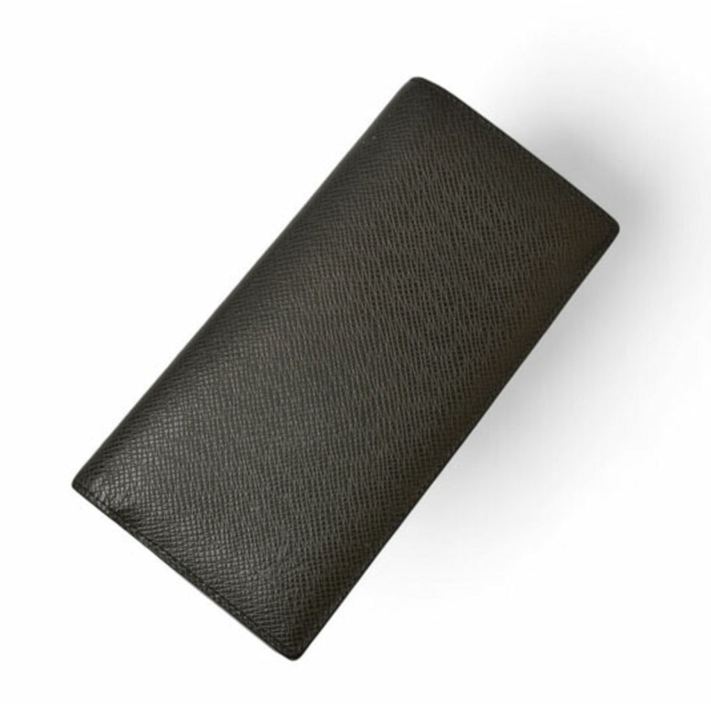 Louis Vuitton Ardoise Navy Leather Long Wallet