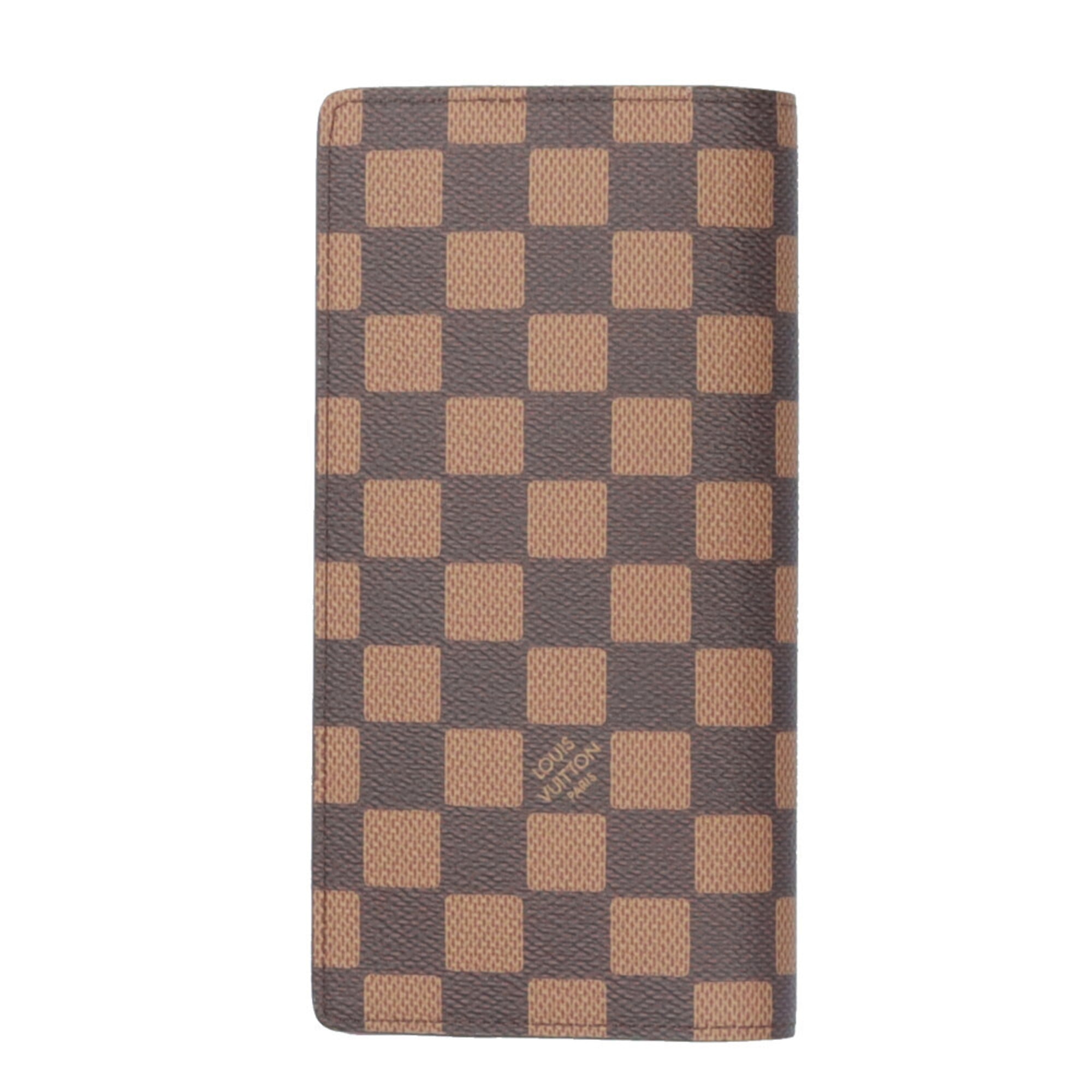 Louis Vuitton Brown Damier Canvas Long Wallet