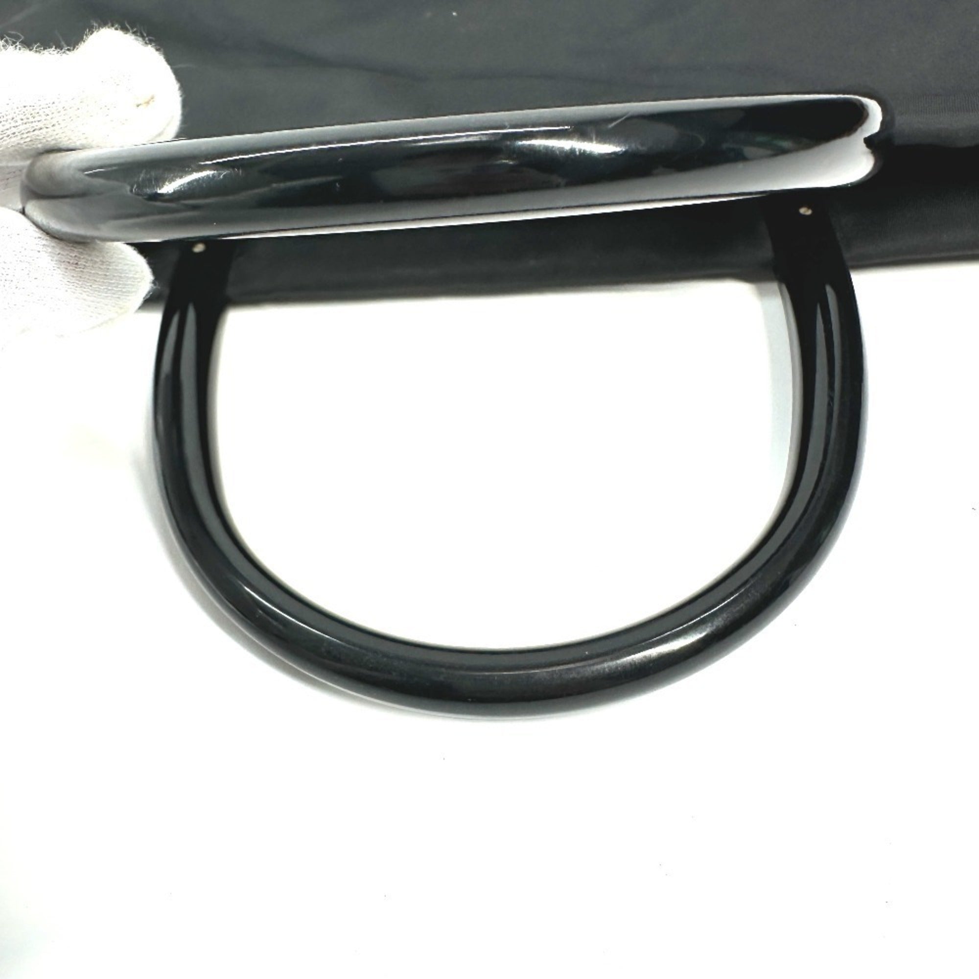 Prada Black Nylon Handbag Tote Bag