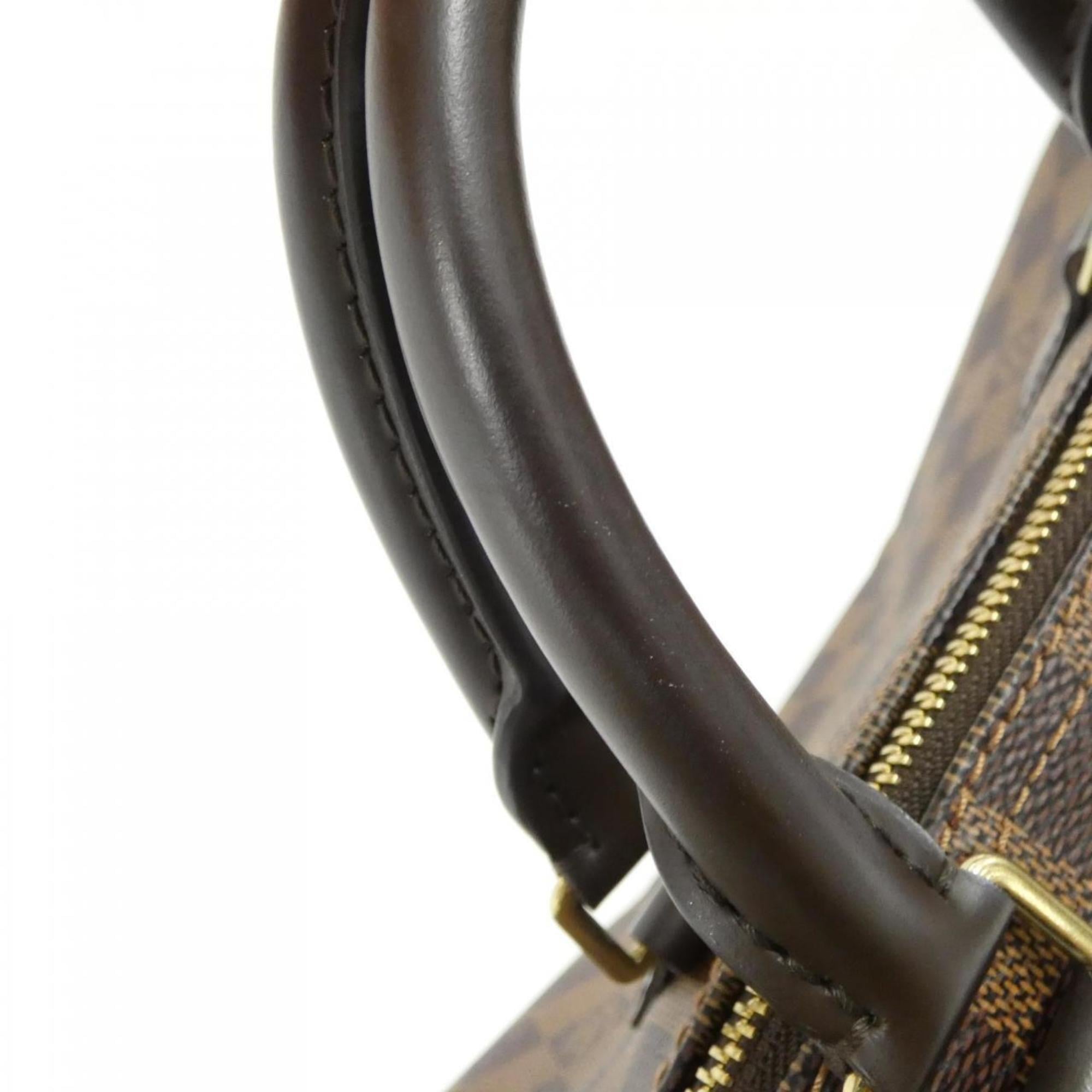 Louis Vuitton Ebene Coated Canvas Boston Bag
