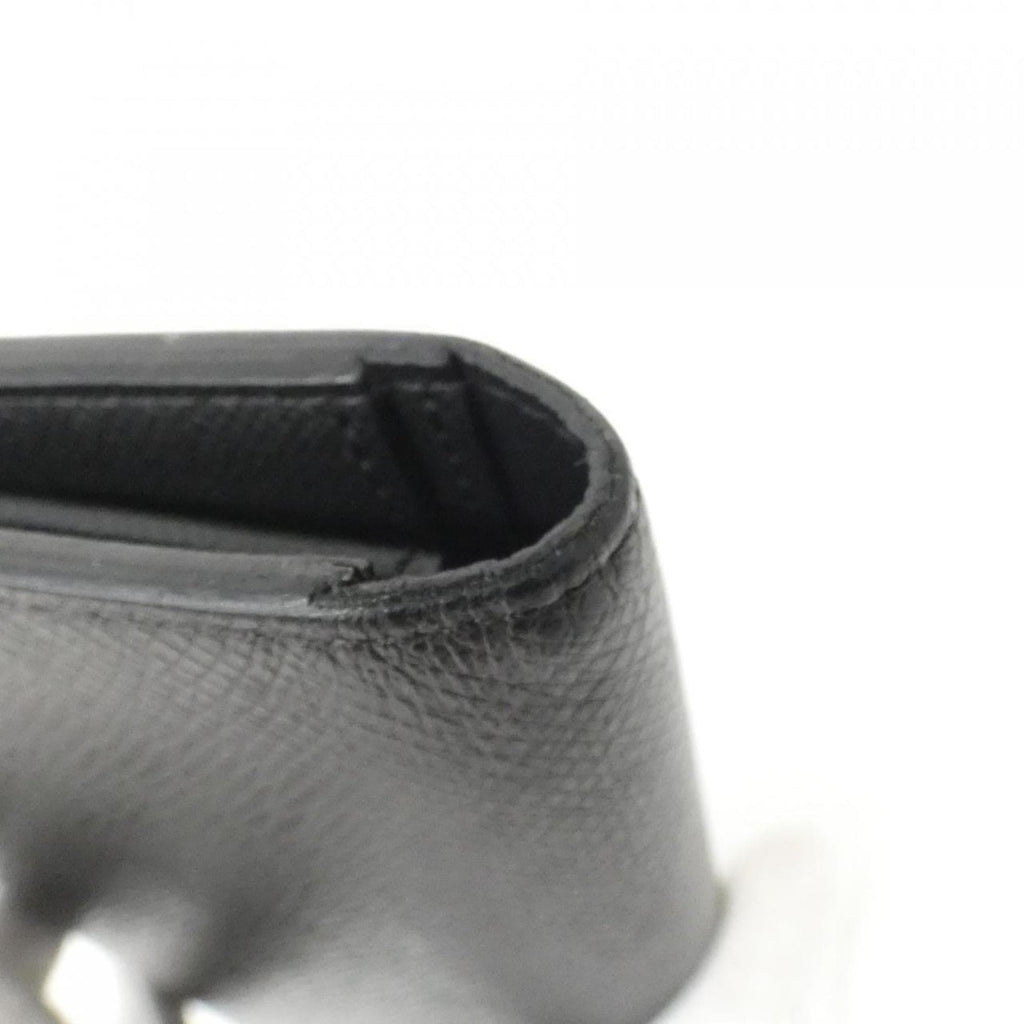 Louis Vuitton Black Leather Long Wallet
