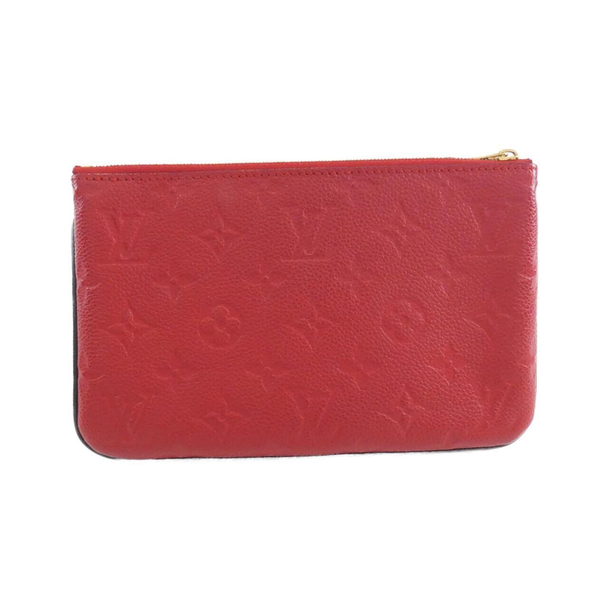 Louis Vuitton Monogram Empreinte Marine Rouge Leather Pochette Shoulder Bag