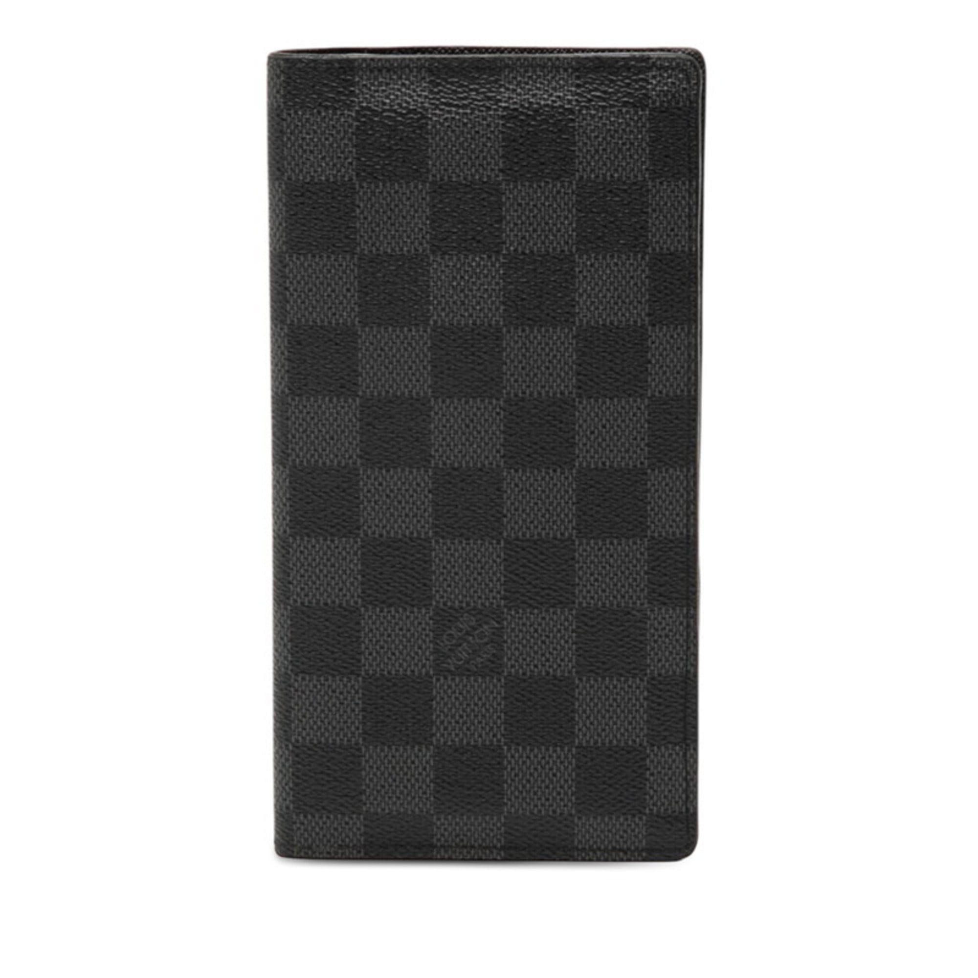 Louis Vuitton Black Pvc Long Wallet