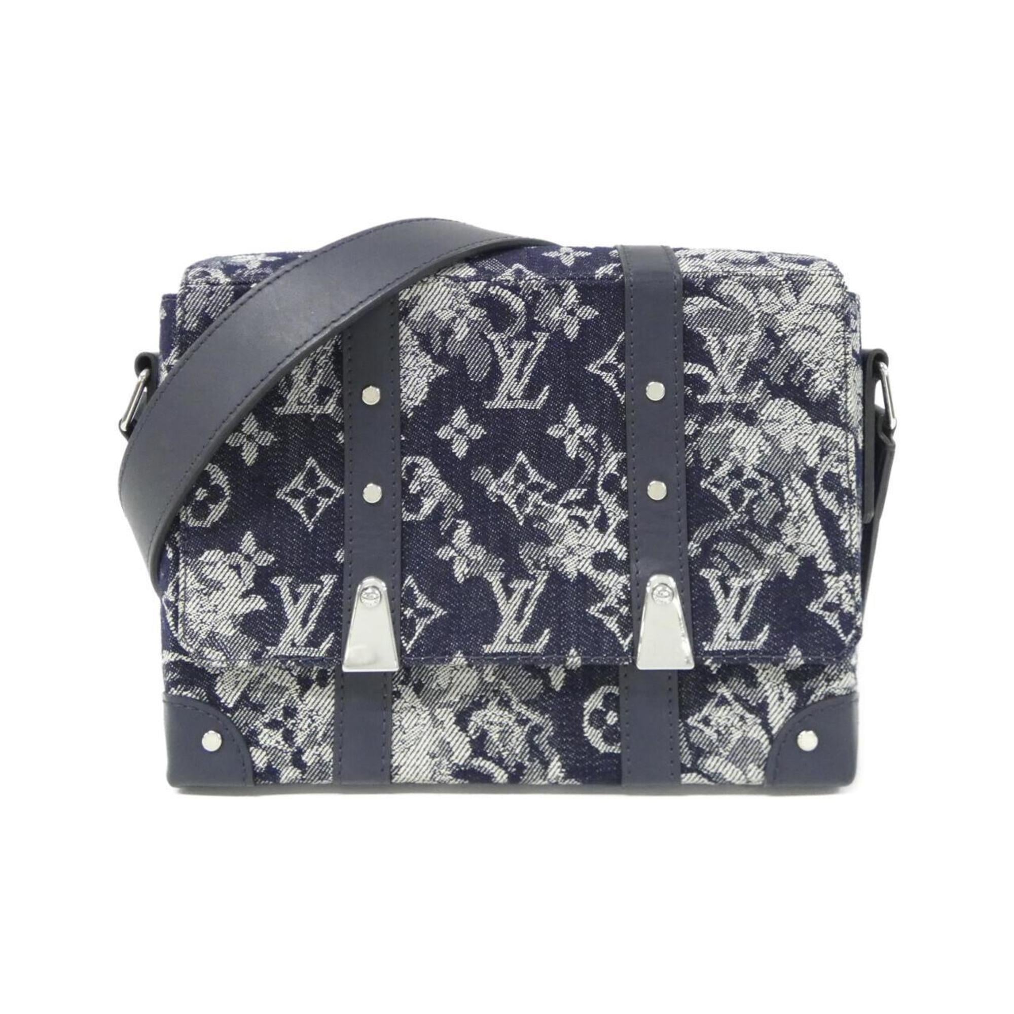 Louis Vuitton Blue Monogram Monogram Canvas Shoulder Bag