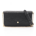 Louis Vuitton Black Noir Monogram Empreinte Pochette Shoulder Bag