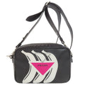 Prada Black Leather Shoulder Bag