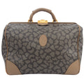 Yves Saint Laurent Beige Brown Pvc Handbag (Pre-Owned)