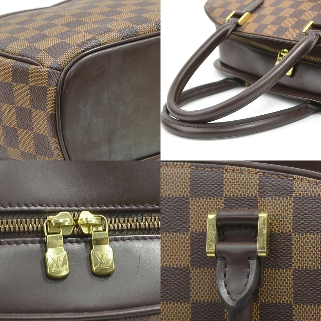 Louis Vuitton Ebene Damier Canvas Handbag
