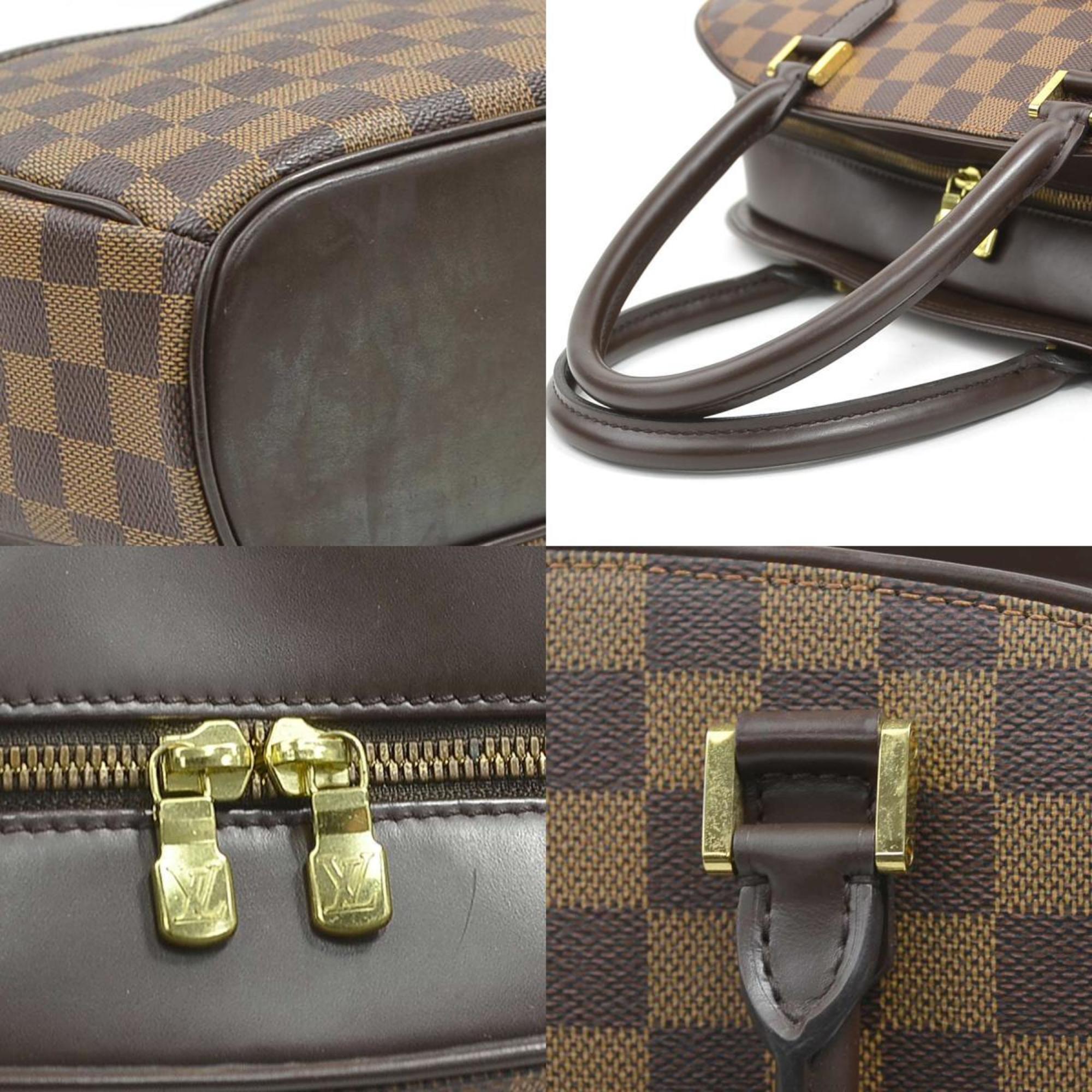 Louis Vuitton Ebene Damier Canvas Handbag