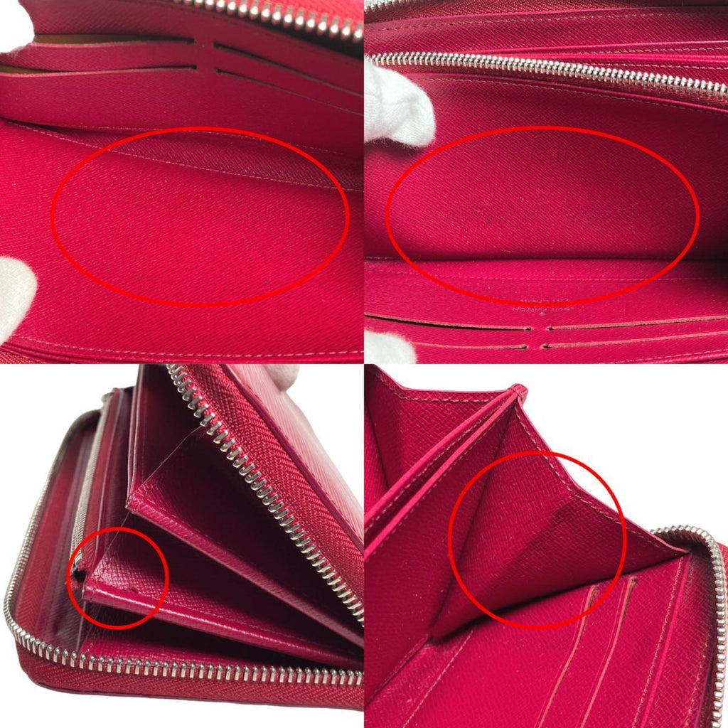 Louis Vuitton Fuchsia Epi Leather Long Wallet