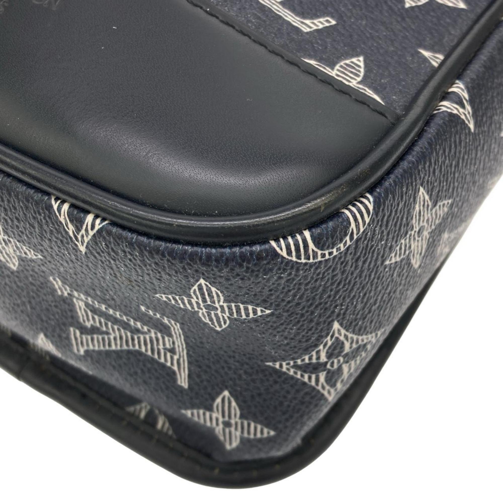 Louis Vuitton Ancre Coated Canvas Shoulder Bag