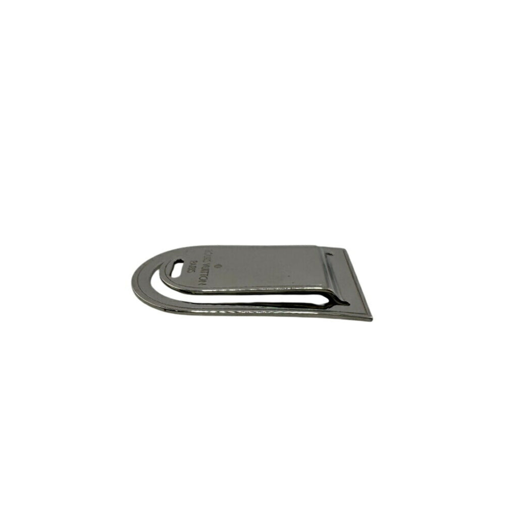 Louis Vuitton Silver Metal Money Clip