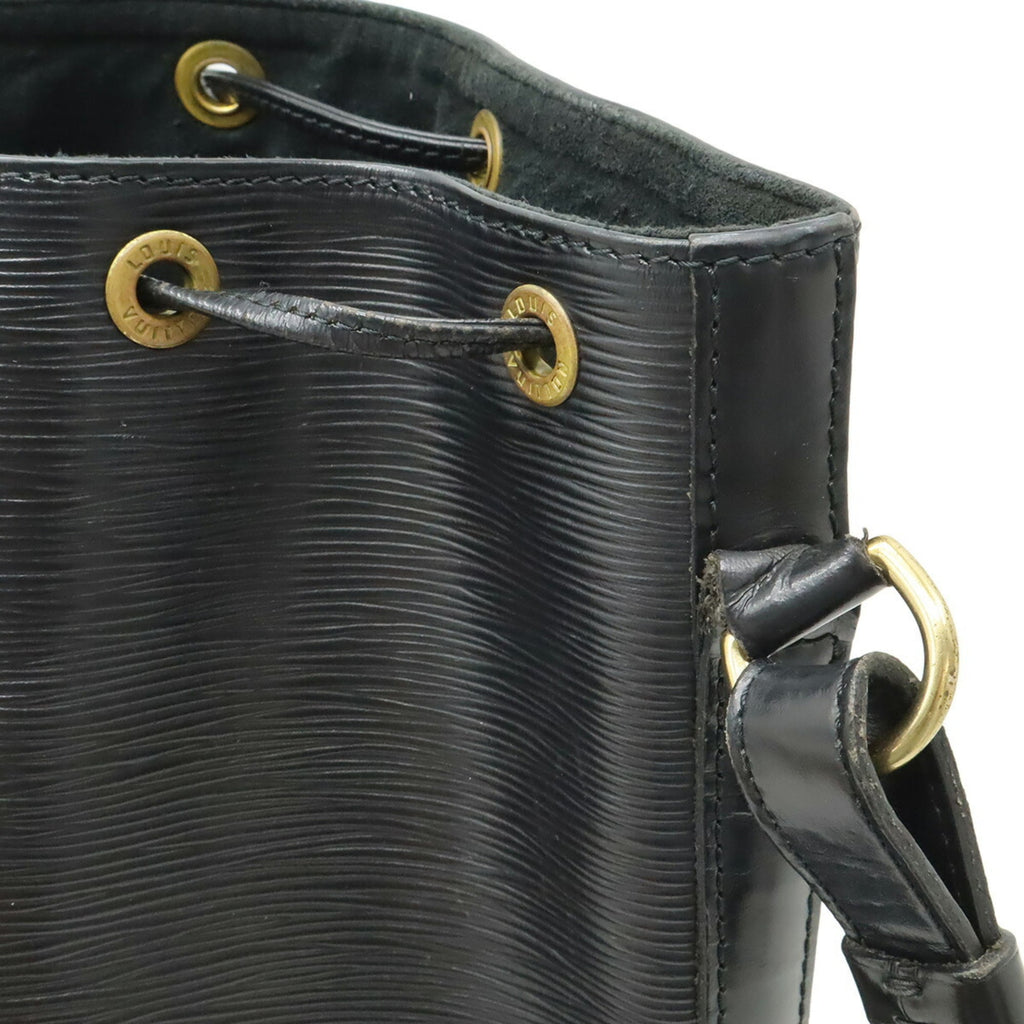 Louis Vuitton Black Noir Epi Leather Shoulder Bag