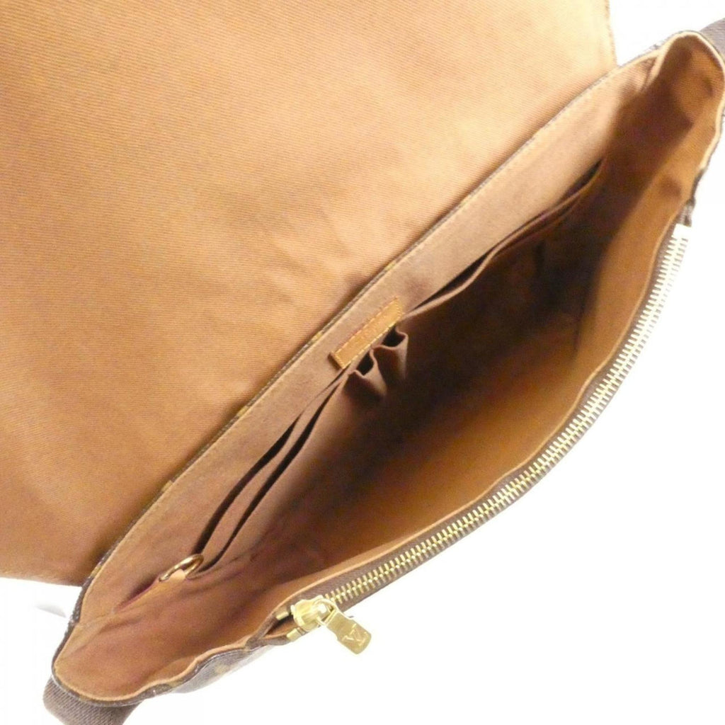 Louis Vuitton Monogram Marron Coated Canvas Shoulder Bag