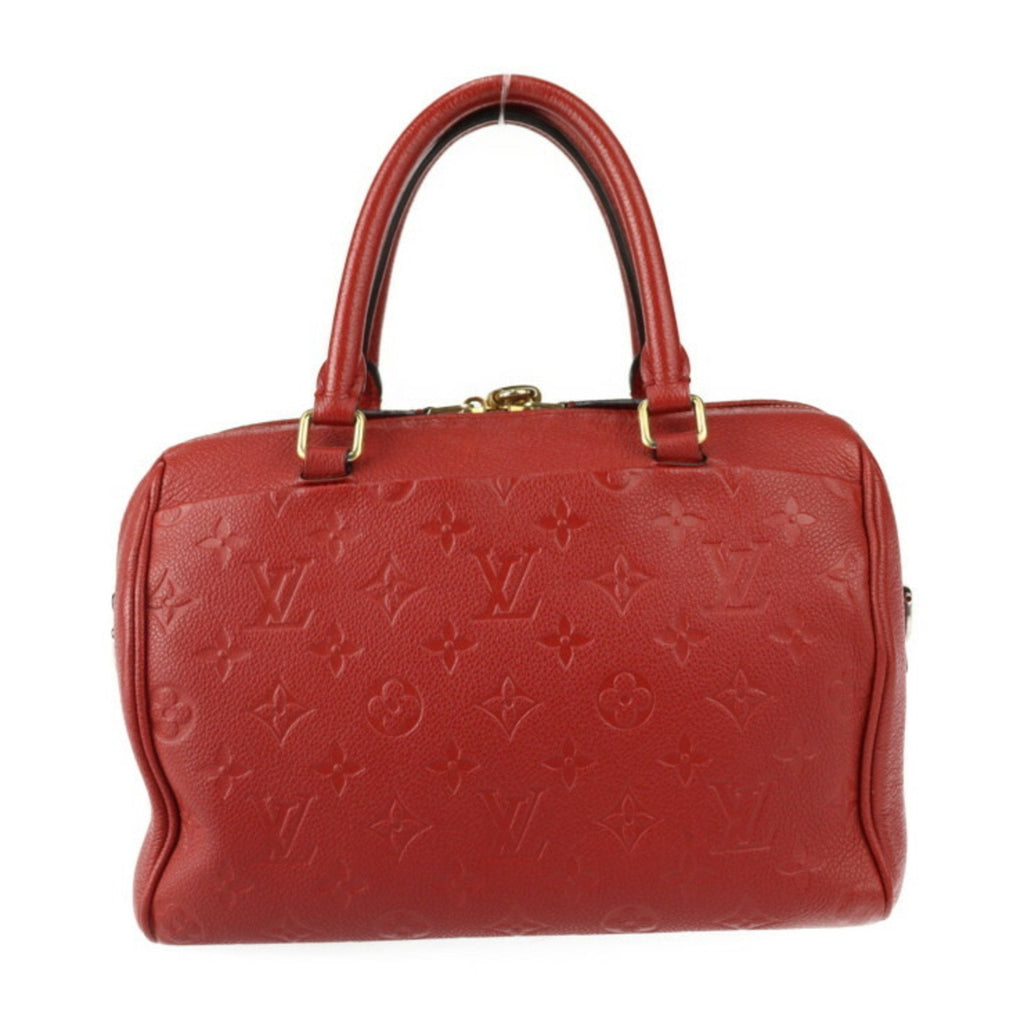 Louis Vuitton Cerise Red Color Leather Handbag Shoulder Bag