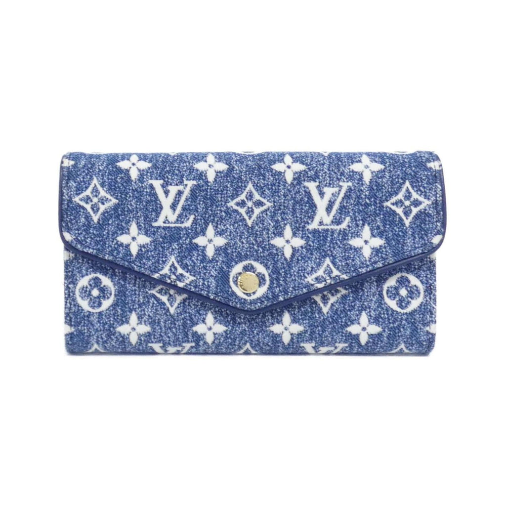 Louis Vuitton Monogram Gold Blue Monogram Navy Monogram Long Wallet