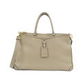 Louis Vuitton Tourterelle Leather Handbag